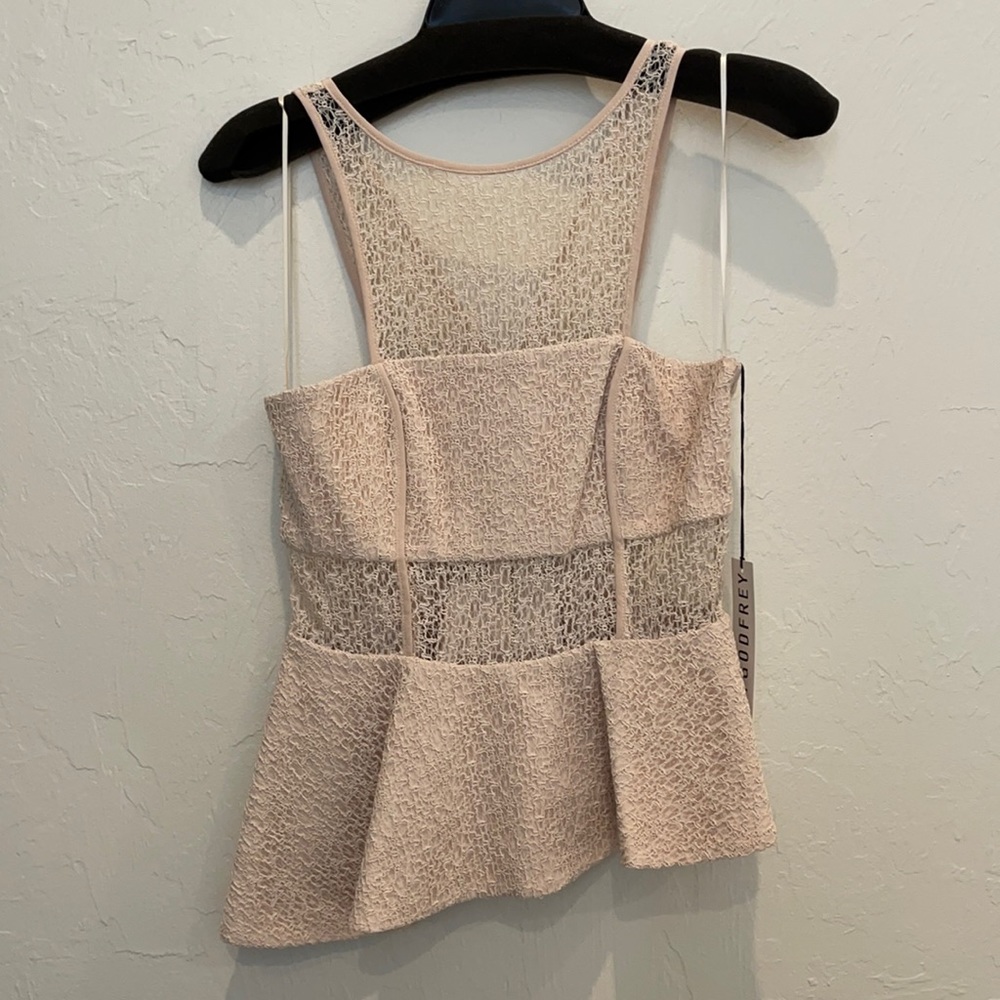 Jay Godfrey Madet top NWT